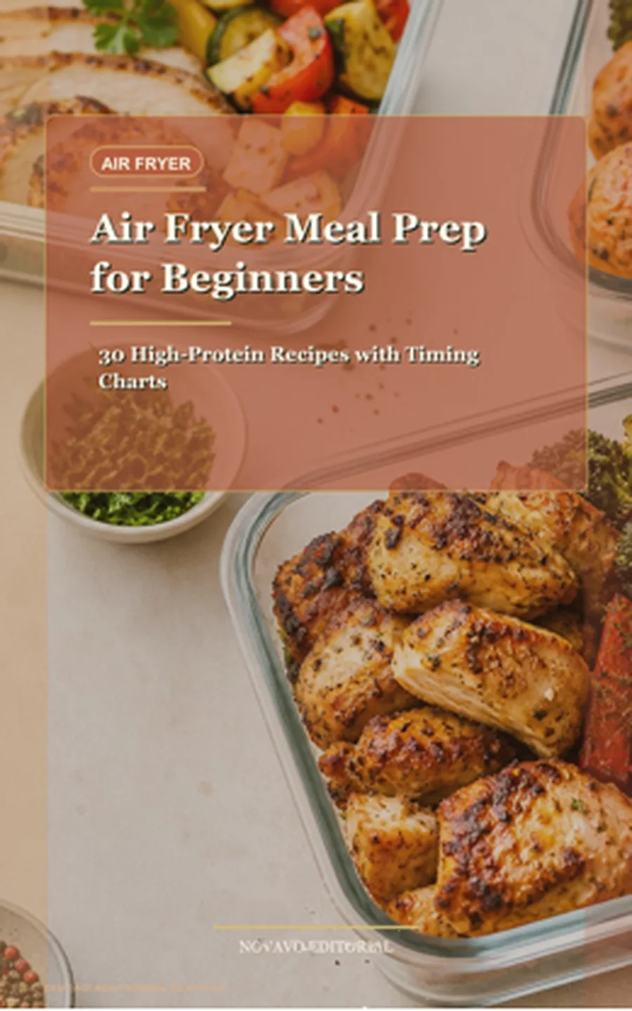 Air Fryer Meal Prep for Beginners cover