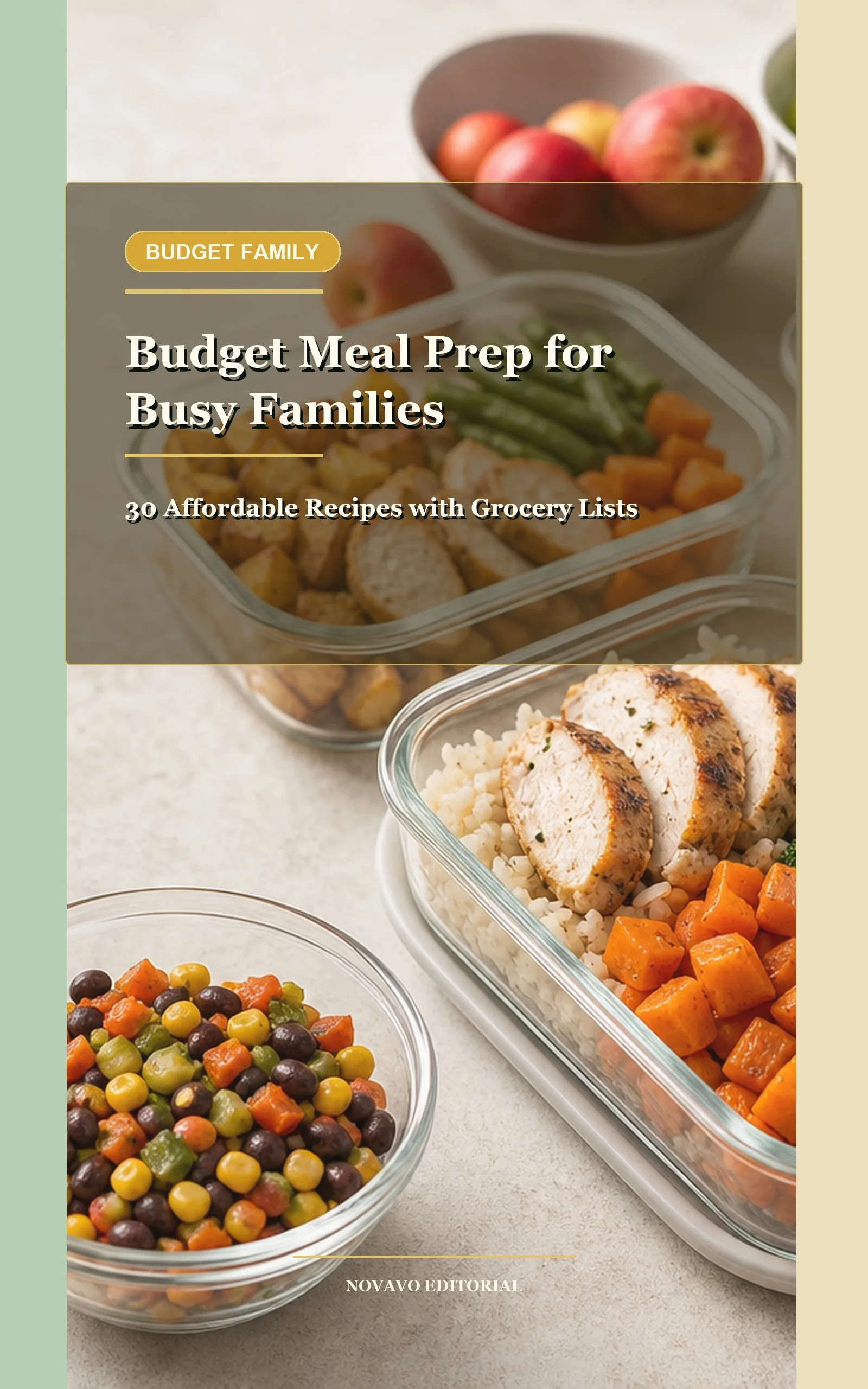 Budget Meal Prep for Busy Families cover